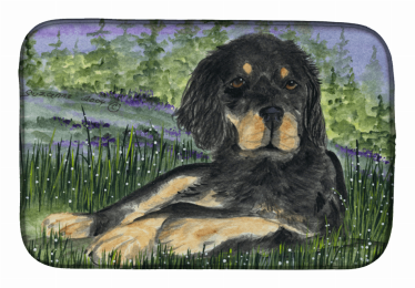 Gordon Setter Dish Drying Mat