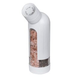 MASTERMILL 5-in-1 Multi Section Spice Grinder & Dispenser, White (Spices Not Included)