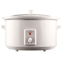 Brentwood 8.0 Quart Slow Cooker in White